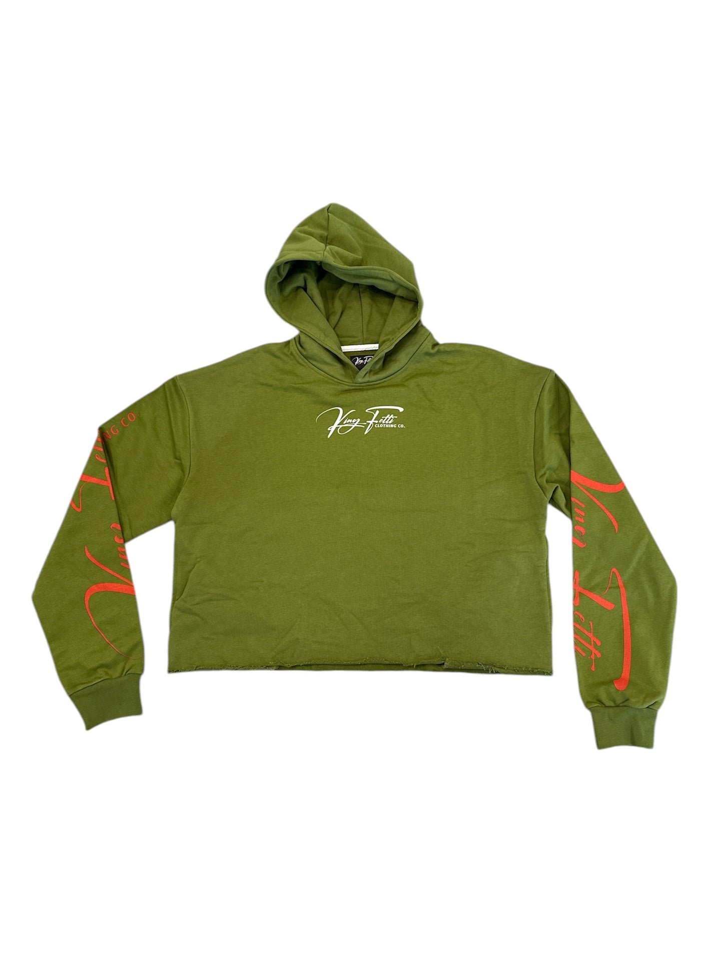 “Drapes” Cropped Hoodie