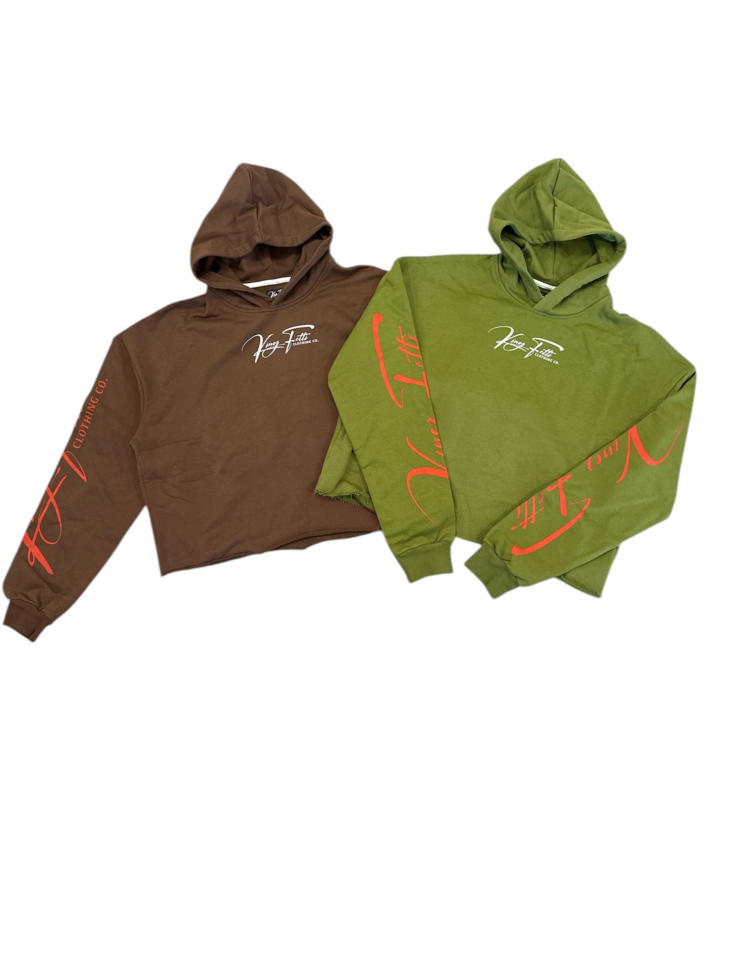 “Drapes” Cropped Hoodie
