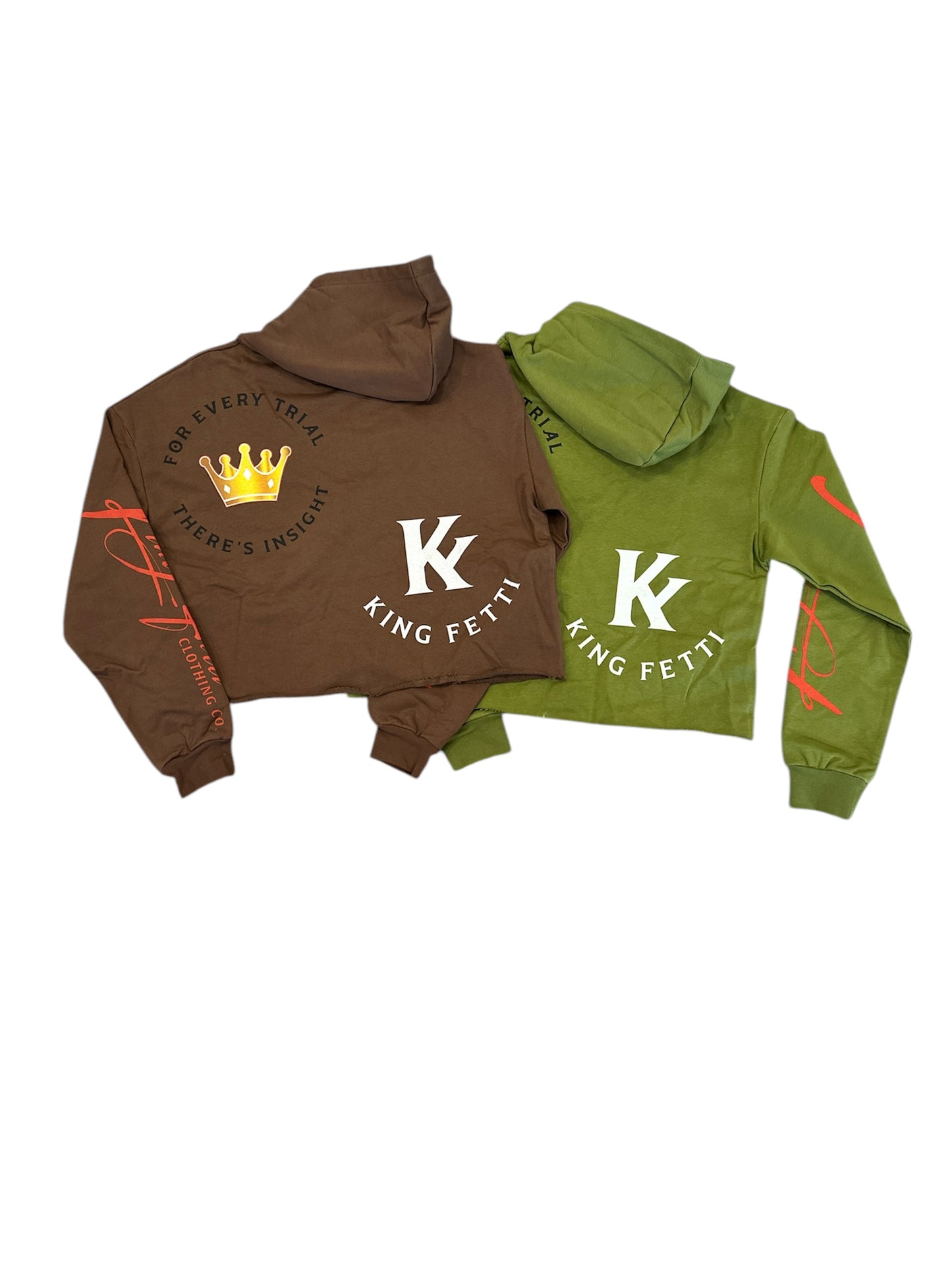 “Drapes” Cropped Hoodie